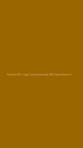 Tampilan Antarmuka Aplikasi Postoto787 Login Cara Download Apk Game Resmi - 4
