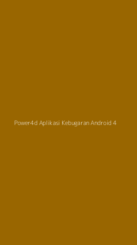Tampilan Antarmuka Aplikasi Power4d Aplikasi Kebugaran Android - 4
