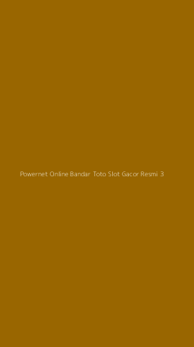 Tampilan Antarmuka Aplikasi Powernet Online Bandar Toto Slot Gacor Resmi - 3