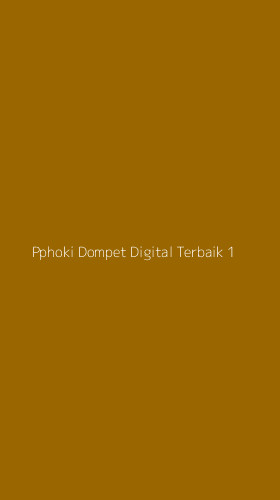 Tampilan Antarmuka Aplikasi Pphoki Dompet Digital Terbaik - 1