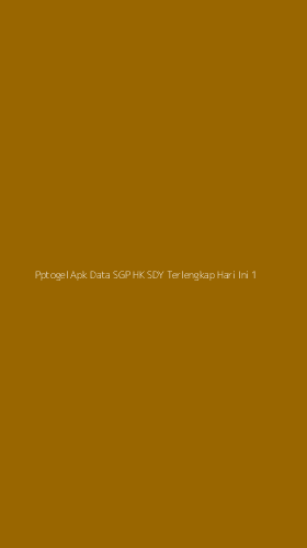 Tampilan Antarmuka Aplikasi Pptogel Apk Data Sgp Hk Sdy Terlengkap Hari Ini - 1