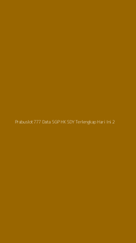 Tampilan Antarmuka Aplikasi Prabuslot777 Data Sgp Hk Sdy Terlengkap Hari Ini - 2