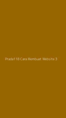 Tampilan Antarmuka Aplikasi Prada118 Cara Membuat Website - 3