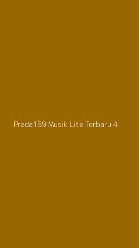 Tampilan Antarmuka Aplikasi Prada189 Musik Lite Terbaru - 4