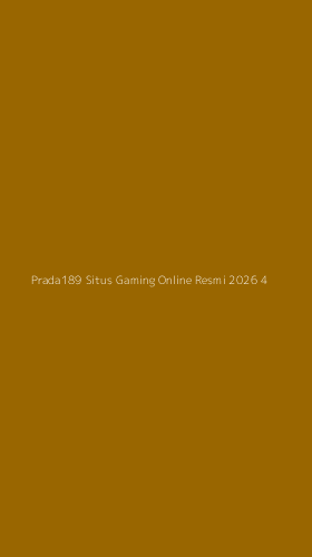 Tampilan Antarmuka Aplikasi Prada189 Situs Gaming Online Resmi 2026 - 4