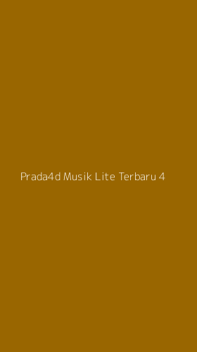 Tampilan Antarmuka Aplikasi Prada4d Musik Lite Terbaru - 4