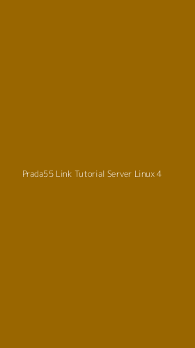 Tampilan Antarmuka Aplikasi Prada55 Link Tutorial Server Linux - 4