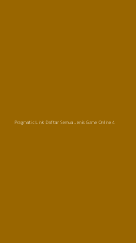 Tampilan Antarmuka Aplikasi Pragmatic Link Daftar Semua Jenis Game Online - 4