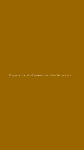 Tampilan Antarmuka Aplikasi Pragmatic Portal Informasi Game Online Terupdate - 2