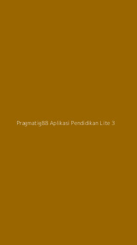 Tampilan Antarmuka Aplikasi Pragmatig88 Aplikasi Pendidikan Lite - 3