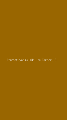 Tampilan Antarmuka Aplikasi Pramatic4d Musik Lite Terbaru - 3