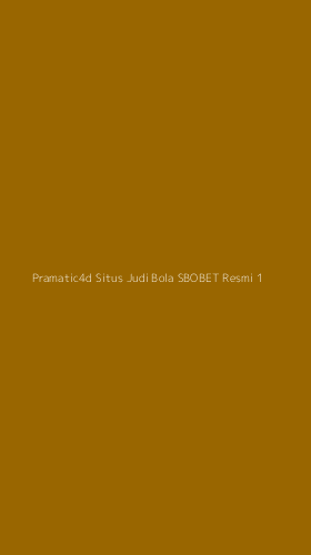 Tampilan Antarmuka Aplikasi Pramatic4d Situs Judi Bola Sbobet Resmi - 1