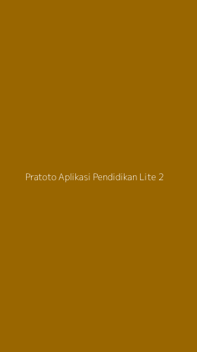 Tampilan Antarmuka Aplikasi Pratoto Aplikasi Pendidikan Lite - 2