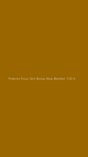 Tampilan Antarmuka Aplikasi Pratoto Situs Slot Bonus New Member 100 - 4