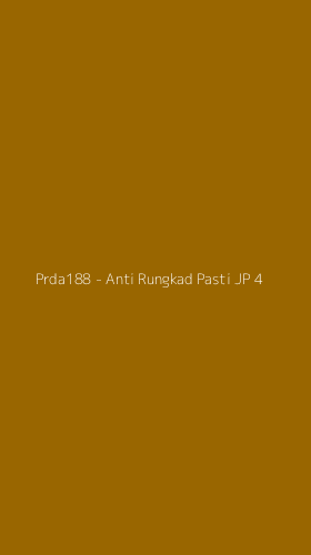 Tampilan Antarmuka Aplikasi Prda188 - Anti Rungkad Pasti JP - 4
