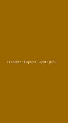 Tampilan Antarmuka Aplikasi Predaktor Deposit Cepat Qris - 1