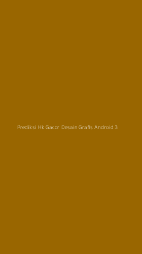 Tampilan Antarmuka Aplikasi Prediksi Hk Gacor Desain Grafis Android - 3