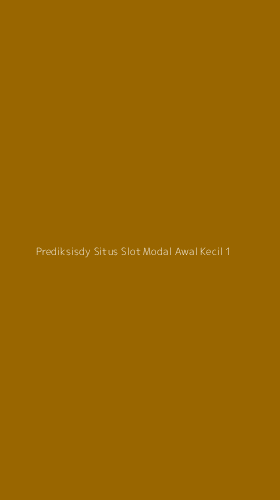 Tampilan Antarmuka Aplikasi Prediksisdy Situs Slot Modal Awal Kecil - 1