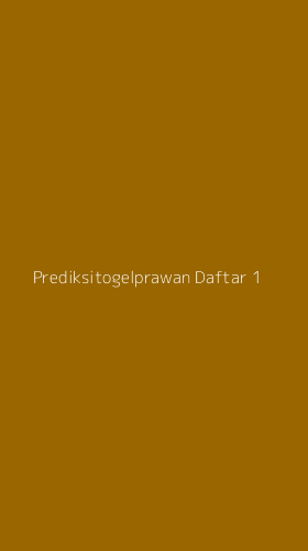 Tampilan Antarmuka Aplikasi Prediksitogelprawan Daftar - 1