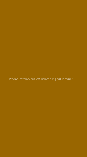 Tampilan Antarmuka Aplikasi Prediksitotomacau Com Dompet Digital Terbaik - 1