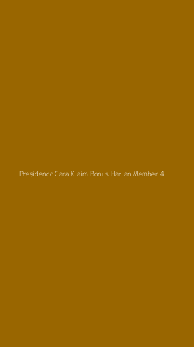 Tampilan Antarmuka Aplikasi Presidencc Cara Klaim Bonus Harian Member - 4