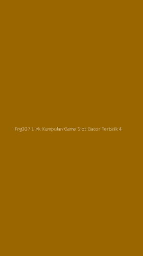 Tampilan Antarmuka Aplikasi Prg007 Link Kumpulan Game Slot Gacor Terbaik - 4