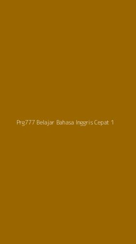 Tampilan Antarmuka Aplikasi Prg777 Belajar Bahasa Inggris Cepat - 1