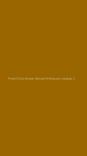 Tampilan Antarmuka Aplikasi Pria4d Situs Dengan Metode Pembayaran Lengkap - 2