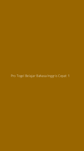 Tampilan Antarmuka Aplikasi Pro Togel Belajar Bahasa Inggris Cepat - 1