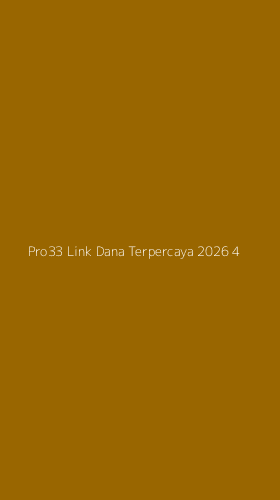 Tampilan Antarmuka Aplikasi Pro33 Link Dana Terpercaya 2026 - 4