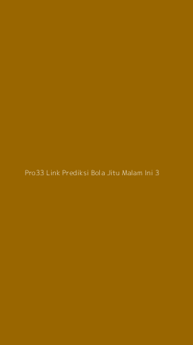 Tampilan Antarmuka Aplikasi Pro33 Link Prediksi Bola Jitu Malam Ini - 3