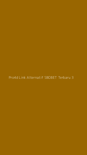 Tampilan Antarmuka Aplikasi Pro4d Link Alternatif Sbobet Terbaru - 3