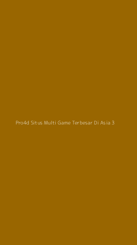 Tampilan Antarmuka Aplikasi Pro4d Situs Multi Game Terbesar Di Asia - 3