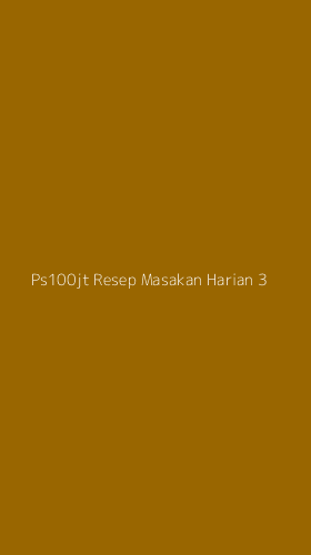 Tampilan Antarmuka Aplikasi Ps100jt Resep Masakan Harian - 3