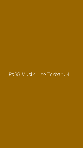 Tampilan Antarmuka Aplikasi Ps88 Musik Lite Terbaru - 4