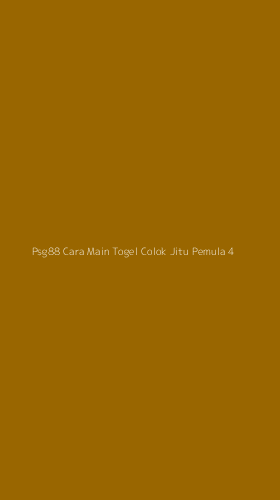Tampilan Antarmuka Aplikasi Psg88 Cara Main Togel Colok Jitu Pemula - 4