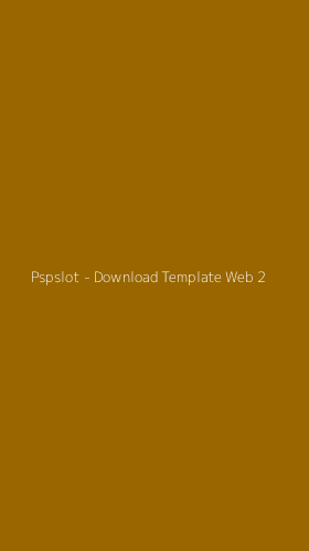 Tampilan Antarmuka Aplikasi Pspslot - Download Template Web - 2