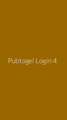 Tampilan Antarmuka Aplikasi Pubtogel Login - 4