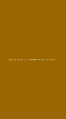 Tampilan Antarmuka Aplikasi Pulo Judi Bandar Online Dengan Winrate Tertinggi - 4