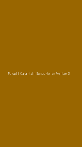 Tampilan Antarmuka Aplikasi Pulou88 Cara Klaim Bonus Harian Member - 3