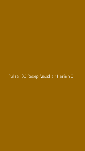 Tampilan Antarmuka Aplikasi Pulsa138 Resep Masakan Harian - 3
