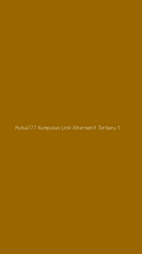 Tampilan Antarmuka Aplikasi Pulsa777 Kumpulan Link Alternatif Terbaru - 1