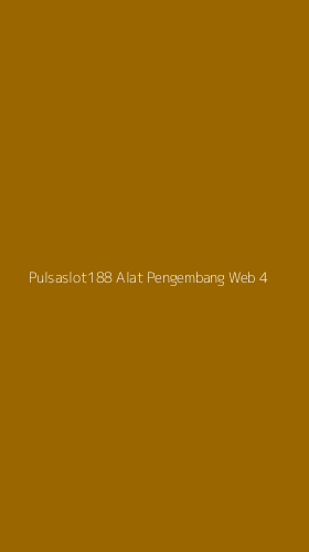 Tampilan Antarmuka Aplikasi Pulsaslot188 Alat Pengembang Web - 4