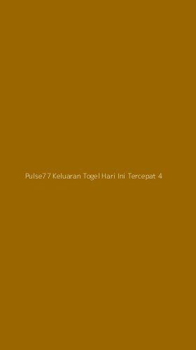 Tampilan Antarmuka Aplikasi Pulse77 Keluaran Togel Hari Ini Tercepat - 4