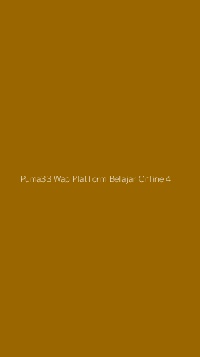 Tampilan Antarmuka Aplikasi Puma33 Wap Platform Belajar Online - 4