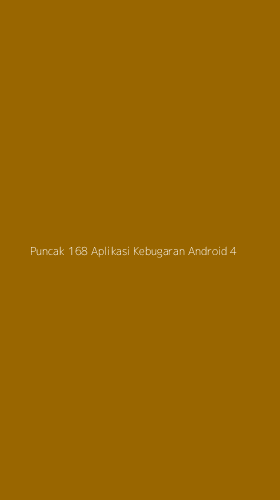 Tampilan Antarmuka Aplikasi Puncak 168 Aplikasi Kebugaran Android - 4