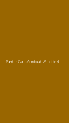 Tampilan Antarmuka Aplikasi Punter Cara Membuat Website - 4