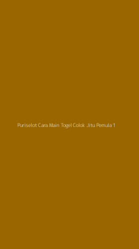 Tampilan Antarmuka Aplikasi Puriselot Cara Main Togel Colok Jitu Pemula - 1