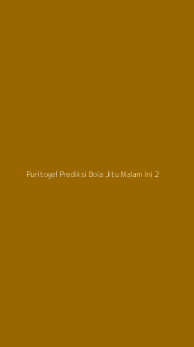 Tampilan Antarmuka Aplikasi Puritogel Prediksi Bola Jitu Malam Ini - 2
