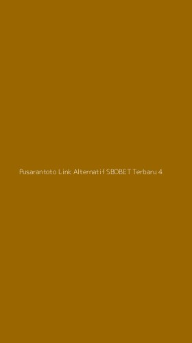 Tampilan Antarmuka Aplikasi Pusarantoto Link Alternatif Sbobet Terbaru - 4